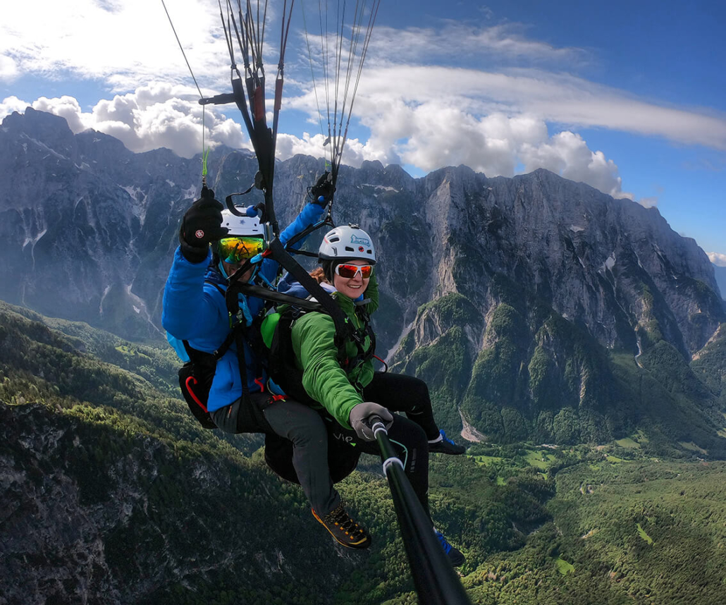 Tandem Paragliding with Jože Biro.