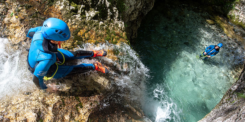canyoning guided tour