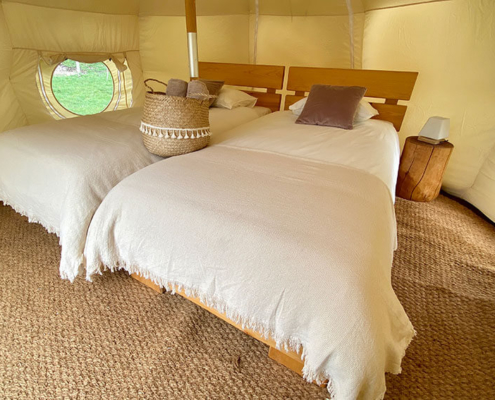 active family glamping accommodation