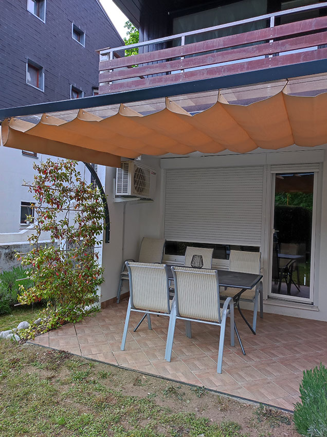 apartment Bovec with garden